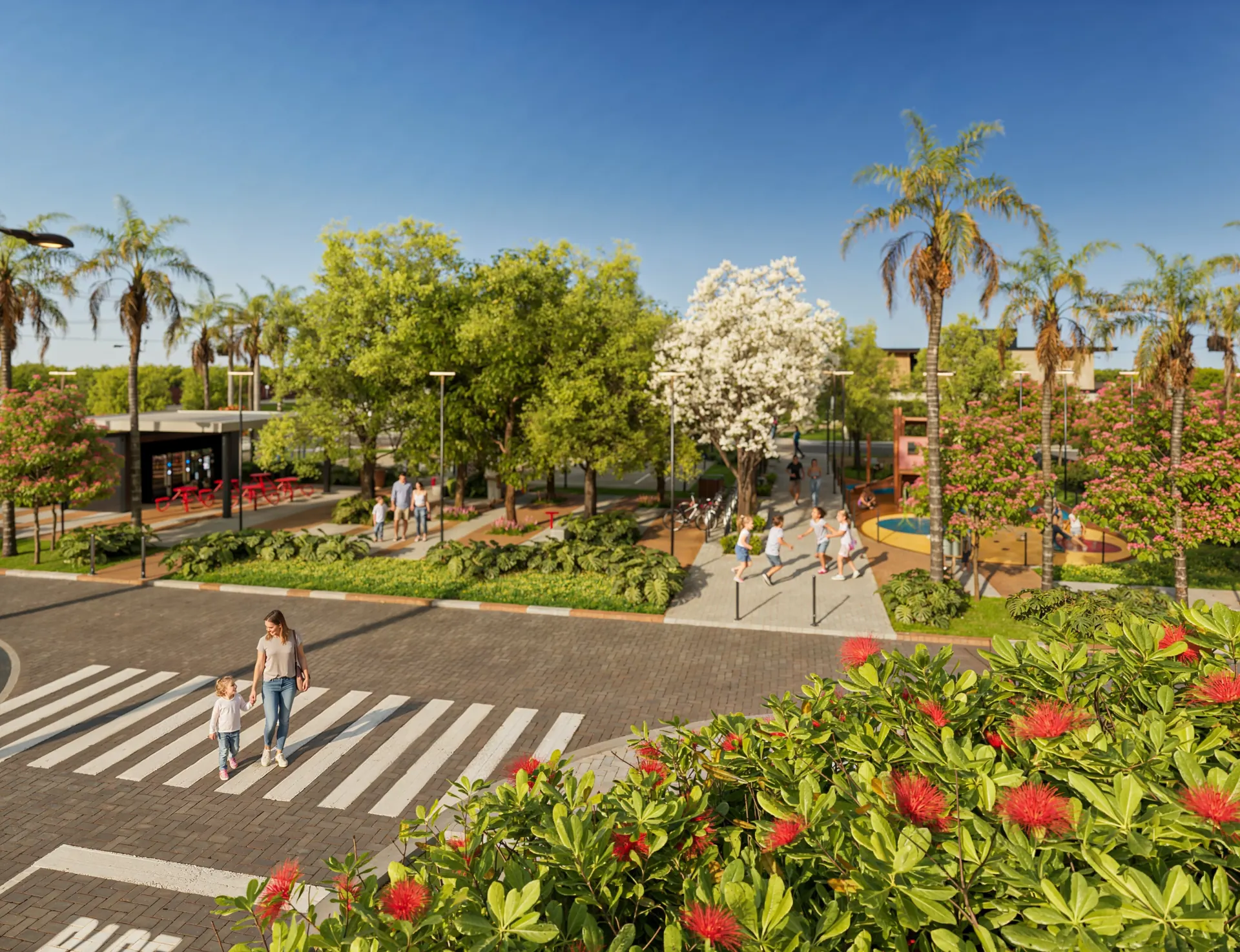 Praça Calliandra